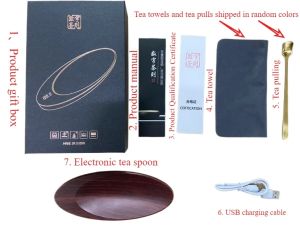 USB Charging Model Mini Scale Tea Weighing Tool Portable Digital Scale Multifunction 200g / 0.1g Electronic Digital Teaspoon
