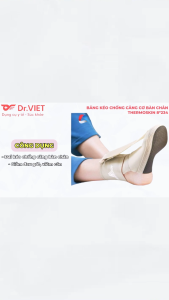 Băng Kéo Chống Căng Cơ Bàn Chân Thermoskin 8*234 – Hỗ Trợ & Giảm Đau Hiệu Quả