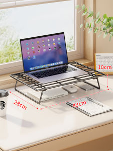 Iron Art Notebook Stand Heat Dissipation Base Home Desktop Heightening Platform Display Riser Office Desk BBQ Support Bracket