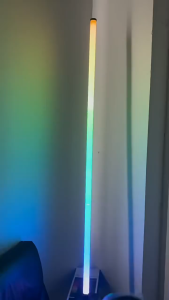SG RGB Music Sync Floor Lamp with Sound Sensor | Gaming Ambient Light for Living Room Bedroom Corner