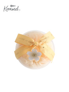 KRRAMEL Cherry Blossom Bath Ball Womens Ultra Soft Foaming Cute Bath Ball Childrens Lovely Bath Bubble Ball