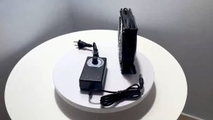 Quạt Tản Nhiệt Chó Mèo Quạt Làm Mát Gắn Chuồng-Quạt Thông Gió Hình Vuông 12CM Kèm Bộ Điều Tốc 1200RPM