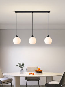 DGY | Modern Simple Creative Glass Dining Table Light 3-head