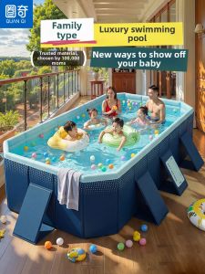 EnjoyLife | Balcony Use Portable Folding Non-inflatable Swimming Pool