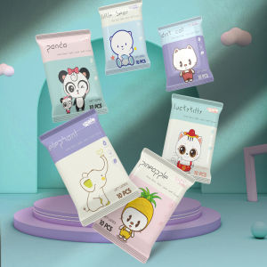 Baby Newborn Kids Clean Care Baby Wipes Alcohol Free Wet Wipes 10sheets