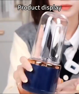 Blender Mini BDL001 Fruit Juicer Popular USB Blender Juicer cup Mini Electric Portable Rechargeable Travel High Quality 400ml 6 Blader Pink