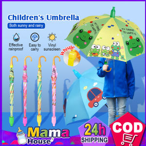Original Childrens Umbrella with Cover Boy and Girl Cartoon Design for Waterproof Kindergarten Primary School Student