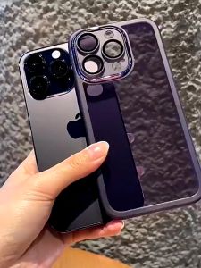 Clear Shockproof Phone Case For iPhone 16 15 7 8 14 Plus XR 11 12 15 14 12 13 Pro Max X XS Max SE 2020 2022 With Lens Camera Protection Back Cover