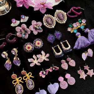 Hoa Tai Kim Bạc Kiểu Pháp Lãng Mạn Hoa Hồng Tim Trang Sức Thời Trang Cổ Điển Thanh Lịch Nhẹ Nhàng Cho Phụ Nữ