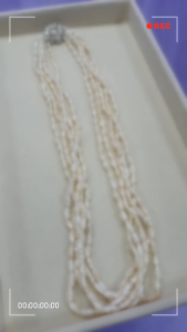 [ Woosilver ] Vòng Cổ Trai Gạo 5 Dây - Secondhand - NTG45