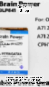 Baterai Batre Batrai Battery HP Oppo A71 BLP641 BLP 641 Double Power Brain Power