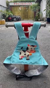 Đai địu xe máy an toàn cho bé ( ngồi 2 kiểu)- an toàn chắc chắn ( cho bé 1 đến 8 tuổi)