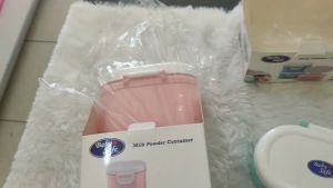 Tempat Kotak Wadah Penyimpanan Susu Bubuk Bayi Portabel Sealed Anti Tumpah
