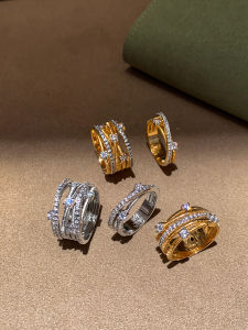 CAFFTI | Stackable Zircon Finger Ring