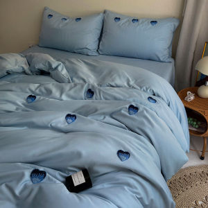 BEIPIN | Ins Style Cool Touch Bed Sheet Set Bamboo Rayon