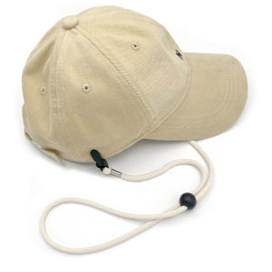 Windproof Rope Special Sun Hat Fisherman Hat with Hanging Rope Drawstring Fixed Clip Sunshade Hat Spring 2024 New Arrival