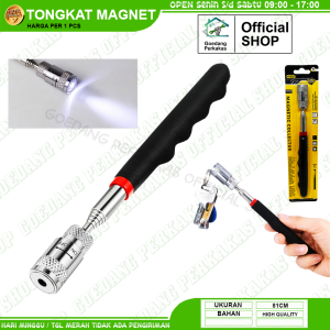 Tongkat Magnet Telescopic Gagang Panjang Freed / Alat Ambil Baut Mur Besi Logam