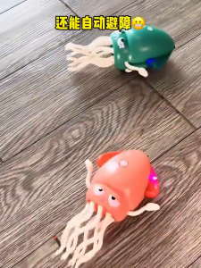 Gurita Menari Ajaib Mainan Viral Plastik dengan Lampu & Musik untuk Anak Lebih dari 3 Tahun Kabel USB - SYS