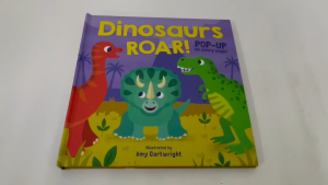 Dinosaurs Story Book With Pop Up Page for Kids To Know About Dinosaurs
