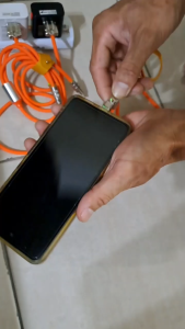 120W charger super fast charge cable data cable 3 in 1 Type C USB  Micro USB 