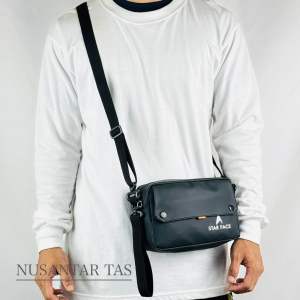 Tas Selempang Pria Wanita Waterproof Handbag Tas Tangan Cloutch Bag Anti Air STARFACE