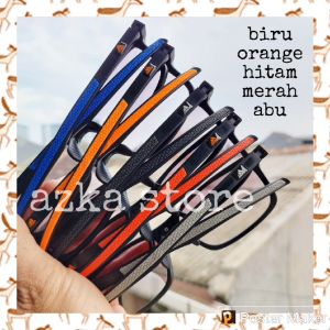 Kacamata baca double vocus baca dan jalan plus 100 sd 300 lensa anti uv berwarna sporty free bok lap