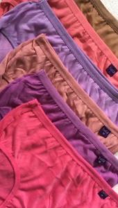 6Pcs CD Celana Dalam Perempuan Dewasa Katun Lembut Polos Lusinan Murah Merk Sefia M L XL XXL
