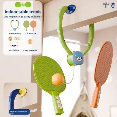 JIFANPAUL | Hanging Table Tennis Trainer Indoor Door Installation
