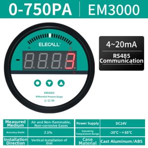 CHUANGYI | Digital Display Pressure Switch Sensor Transmitter 485