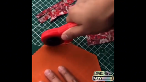 Leathercraft 45mm Rotary Cutting Tool - DIY Fabric Leather Circular Cutter Reusable Blade for Craft Projects