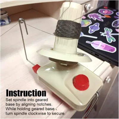 SEWON Alat Penggulung Benang Rajut Manual Wool Winder - WB10
