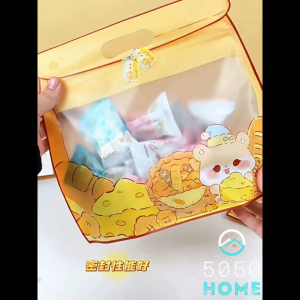 5050HOME Hamster Cheese Goodies Bag Children Day Packaging Bag Birthday Party For Kids Door Gift Bag