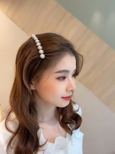 Fyngalery ♛ Sirkam Rambut Sisir Mutiara Aksesoris Rambut Wanita Bando Sirkam Sanggul Sirkam Rambut Dengan Hiasan Mutiara ART74