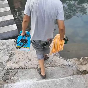 [12V/7A] Double Pump Cuci Motor /Pompa Air Penyemprot/Sprayer Water Pump