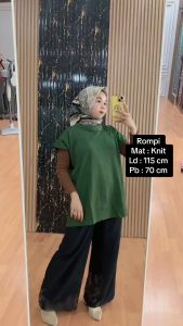 Rompi Wanita Terbaru Knit Premium Ld 115 cm Pb 70 cm Termurah