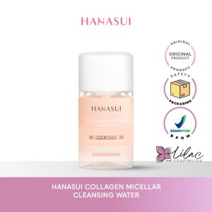 Hanasui Collagen Micellar Cleansing Water Triple Action 100ml - Pembersih Makeup