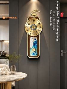 TIMESS | Đồng Hồ Tường Đồng Bộ Điện Tử Im Lặng