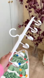 J109 Gantungan 12 Hook Gantungan Dasi Topi Tas Ikat Pinggang Pakaian Dalam