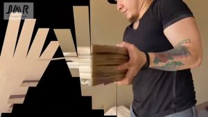 Strapped Cajon with Pickup: A Handcrafted Percussion Instrument