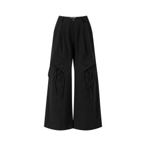 Stereoscopic Big Pocket Workwear Casual Pants