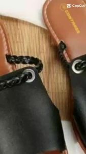 Sandal Teplek Wanita Slop Tali Kepang Terbaru RRC