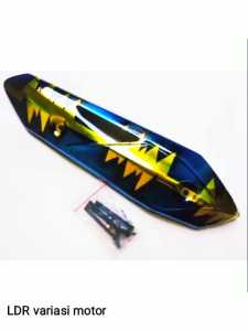 Tameng Knalpot Bahan Besi Stanles Beat/genio/Univrsal/Vario 110fi/Scoopy/Spacy warna Dj Gold Anti Pecah
