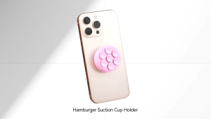 Universal Silicone Suction Cup Phone Holder Non-slip Collapsible Phone Grip Stand Phone Accessory