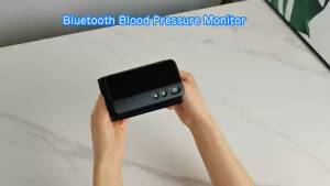 Yongrow Rechargeable Digital Upper Arm Integrated Blood Pressure Monitor Sphygnomanometer Black Cuff Portable Upper Arm Electronic Bluetooth Bp Machine