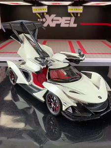 1:24 Scale Apollo IE Alloy Car Model Diecast Car Sound Light Car Collection Kids Gift Metal Toys