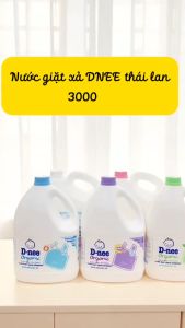 Nước Giặt Xả DNEE Thái Lan Đủ Màu 3000ml/1400ml Tem Đại Thịnh Dịu Nhẹ Không Gây Kích ứng Da