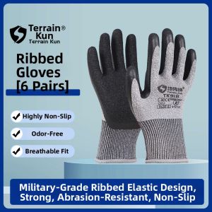 Terrain Kun | Anti-slip Wear-resistant Cut-proof Puncture-resistant Work Gloves