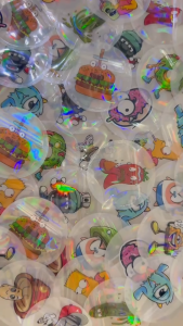 ถุง Mylar 1g Mini Bag ถุงใสซิป Self-Sealing สำหรับเก็บของเล็ก / Small Storage 100pcs