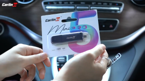 CarlinKit 5.0 MINI Pro 2in1 Wireless CarPlay ไร้สาย Android อะแดปเตอร์อัตโนมัติสําหรับ iPhone โทรศัพท์ Android