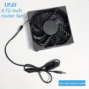 One-key switch type / regular type USB router cooling fan Wathai cooling fan suitable for receivers DVR Xbox TV Box routers